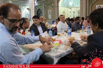 گزارش مصور ازمراسم افطاری جانبازان درپادگان ولیعصر