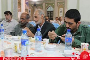 گزارش مصور ازمراسم افطاری جانبازان درپادگان ولیعصر