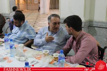 گزارش مصور ازمراسم افطاری جانبازان درپادگان ولیعصر