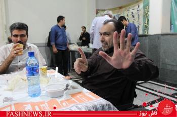 گزارش مصور ازمراسم افطاری جانبازان درپادگان ولیعصر