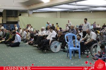گزارش مصور ازمراسم افطاری جانبازان درپادگان ولیعصر