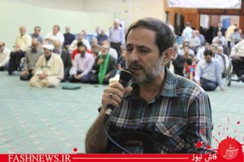 گزارش مصور ازمراسم افطاری جانبازان درپادگان ولیعصر