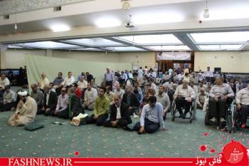 گزارش مصور ازمراسم افطاری جانبازان درپادگان ولیعصر