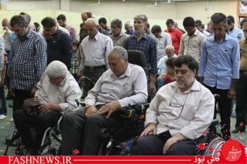 گزارش مصور ازمراسم افطاری جانبازان درپادگان ولیعصر