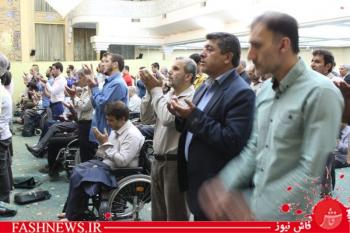 گزارش مصور ازمراسم افطاری جانبازان درپادگان ولیعصر