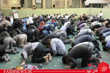 گزارش مصور ازمراسم افطاری جانبازان درپادگان ولیعصر