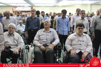 گزارش مصور ازمراسم افطاری جانبازان درپادگان ولیعصر