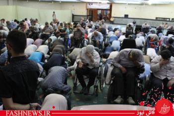 گزارش مصور ازمراسم افطاری جانبازان درپادگان ولیعصر