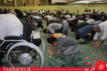 گزارش مصور ازمراسم افطاری جانبازان درپادگان ولیعصر