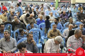 گزارش مصور ازمراسم افطاری جانبازان درپادگان ولیعصر
