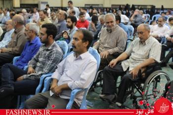 گزارش مصور ازمراسم افطاری جانبازان درپادگان ولیعصر