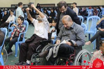 گزارش مصور ازمراسم افطاری جانبازان درپادگان ولیعصر