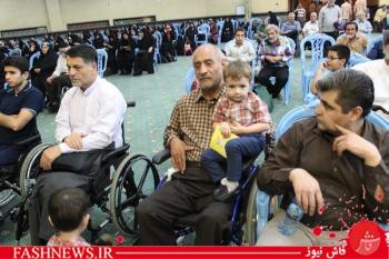 گزارش مصور ازمراسم افطاری جانبازان درپادگان ولیعصر