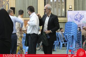 گزارش مصور ازمراسم افطاری جانبازان درپادگان ولیعصر