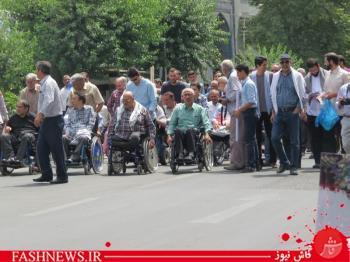 شکوهِ حضور جانبازان در حمایت از ملت مظلوم فلسطین