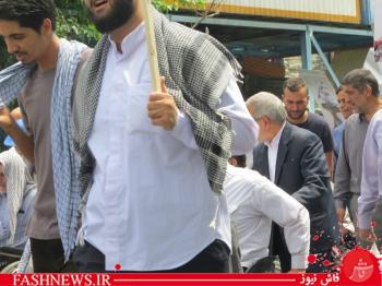 شکوهِ حضور جانبازان در حمایت از ملت مظلوم فلسطین