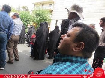 شکوهِ حضور جانبازان در حمایت از ملت مظلوم فلسطین