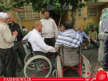 شکوهِ حضور جانبازان در حمایت از ملت مظلوم فلسطین