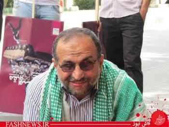 شکوهِ حضور جانبازان در حمایت از ملت مظلوم فلسطین