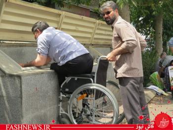 شکوهِ حضور جانبازان در حمایت از ملت مظلوم فلسطین