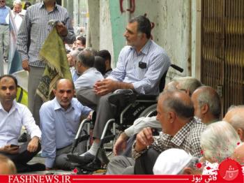 شکوهِ حضور جانبازان در حمایت از ملت مظلوم فلسطین