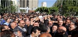 پیکر پدر شهید کیمیا در کرمان تشییع شد