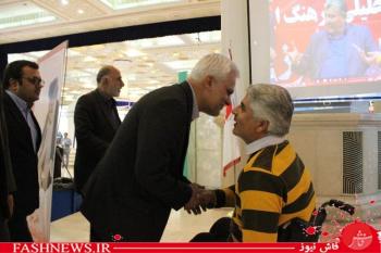 بازدید سردار طلایی از غرفه فاش نیوز