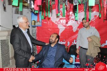 بازدید سردار طلایی از غرفه فاش نیوز