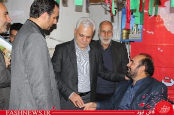 بازدید سردار طلایی از غرفه فاش نیوز