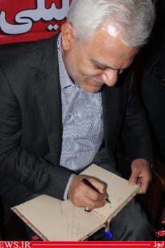بازدید سردار طلایی از غرفه فاش نیوز