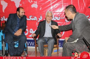 بازدید سردار طلایی از غرفه فاش نیوز