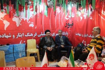 اظهارات معاون فرهنگی بنیاد شهید در غرفه فاش نیوز