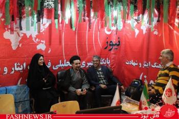 اظهارات معاون فرهنگی بنیاد شهید در غرفه فاش نیوز