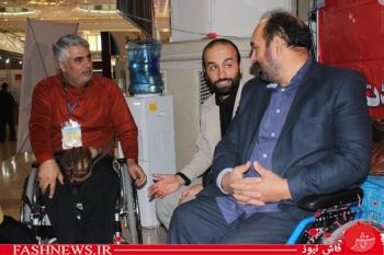 جانباز عضو شورای شهر در غرفه فاش نیوز