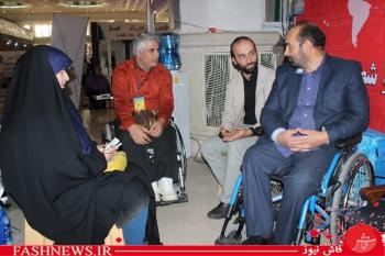 جانباز عضو شورای شهر در غرفه فاش نیوز