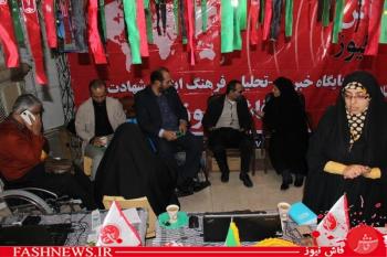 جانباز عضو شورای شهر در غرفه فاش نیوز