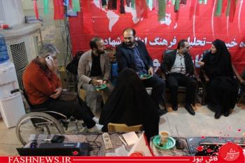 جانباز عضو شورای شهر در غرفه فاش نیوز