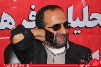 جانباز عضو شورای شهر در غرفه فاش نیوز