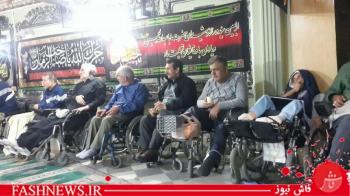 عزاداری جانبازان آسایشگاه امام در اربعین حسینی/تصاویر