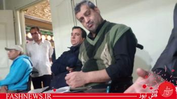 عزاداری جانبازان آسایشگاه امام در اربعین حسینی/تصاویر