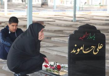 مراسم حاجت روای دانشجویان با شهدا