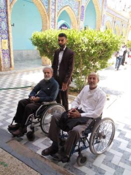 مراسم روز جانباز در مرکز توانبخشی جانبازان اهواز