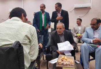 مراسم روز جانباز در مرکز توانبخشی جانبازان اهواز