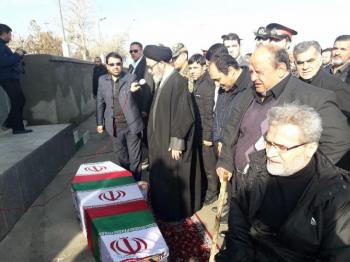 گزارش تصویری از تشییع پیکر جانباز تبریزی