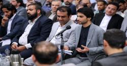 شعرخوانی در محضر رهبر| تا فتنه از نو مبادا، راه خیابان بگیرد