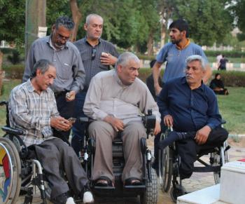 سه شنبه مهدوی با حضور جانبازان نخاعی خوزستان/تصاویر