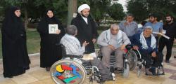 سه شنبه مهدوی با حضور جانبازان نخاعی خوزستان/تصاویر