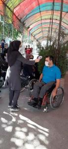 گزارش تصویری از مسابقات ورزشی جانبازان در منطقه۲۱