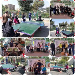 گزارش تصویری از مسابقات ورزشی جانبازان در منطقه۲۱