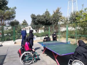 گزارش تصویری از مسابقات ورزشی جانبازان در منطقه۲۱